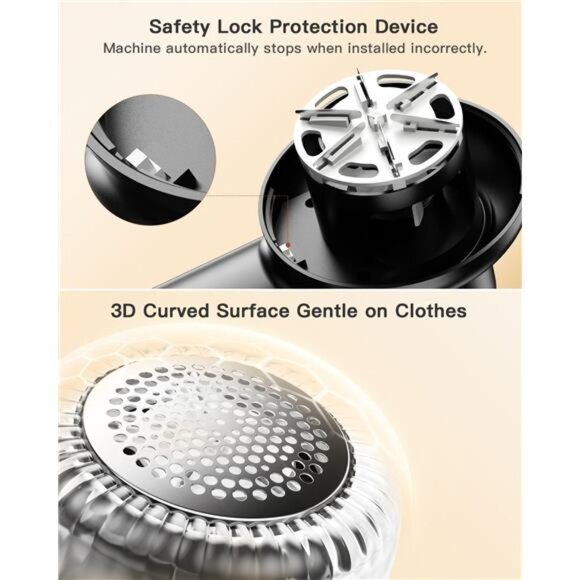 Rechargeable Lint Shaver with Digital Display lint remover - Picture 6 of 8